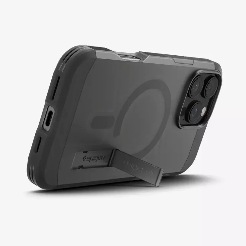 Dėklas Spigen Tough Armor AI MagFit iPhone 16 Pro Max juodas