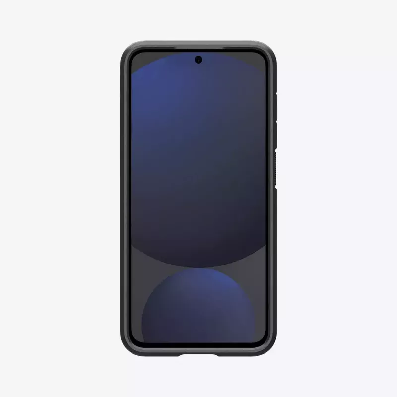 Spigen Tough Armor Galaxy S24 FE Juoda Desktop Stand