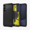 Spigen Tough Armor Galaxy S24 FE Juoda Desktop Stand