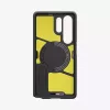 Dėklas Spigen Galaxy S25 Ultra Tough Armor AI juodas su stalu stovu