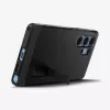 Dėklas Spigen Galaxy S25 Ultra Tough Armor AI juodas su stalu stovu