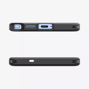 Dėklas Spigen Galaxy S25 Ultra Tough Armor AI Gunmetal Monochromatic