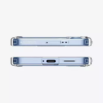 Dėklas Spigen Galaxy S25 Ultra Hybrid Crystal Clear permatomas