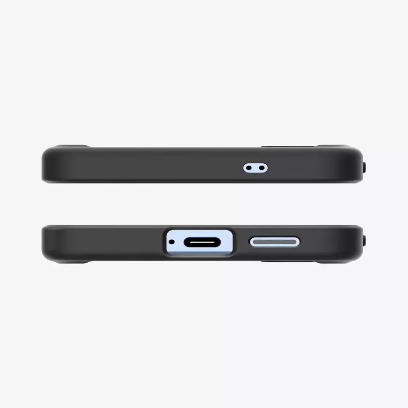Dėklas Spigen Galaxy S25 Ultra Hybrid Frost Juoda 6,2 col.