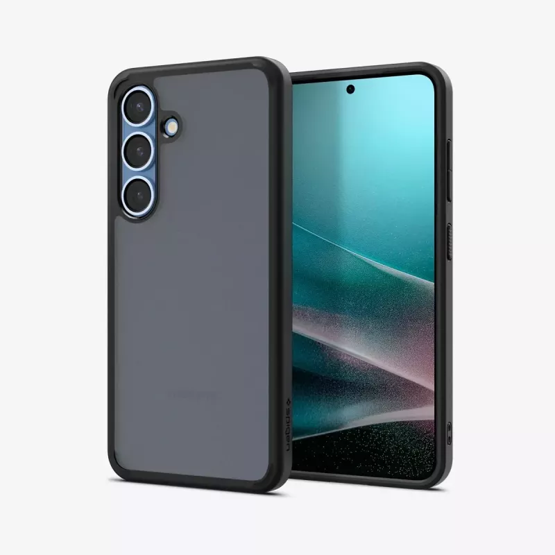 Dėklas Spigen Galaxy S25 Ultra Hybrid Frost Juoda 6,2 col.