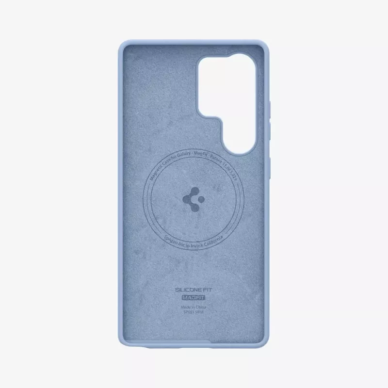 Cover Spigen Galaxy S25 Ultra Silicone Fit MagFit Sapphire Blue