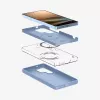 Cover Spigen Galaxy S25 Ultra Silicone Fit MagFit Sapphire Blue