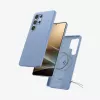 Cover Spigen Galaxy S25 Ultra Silicone Fit MagFit Sapphire Blue