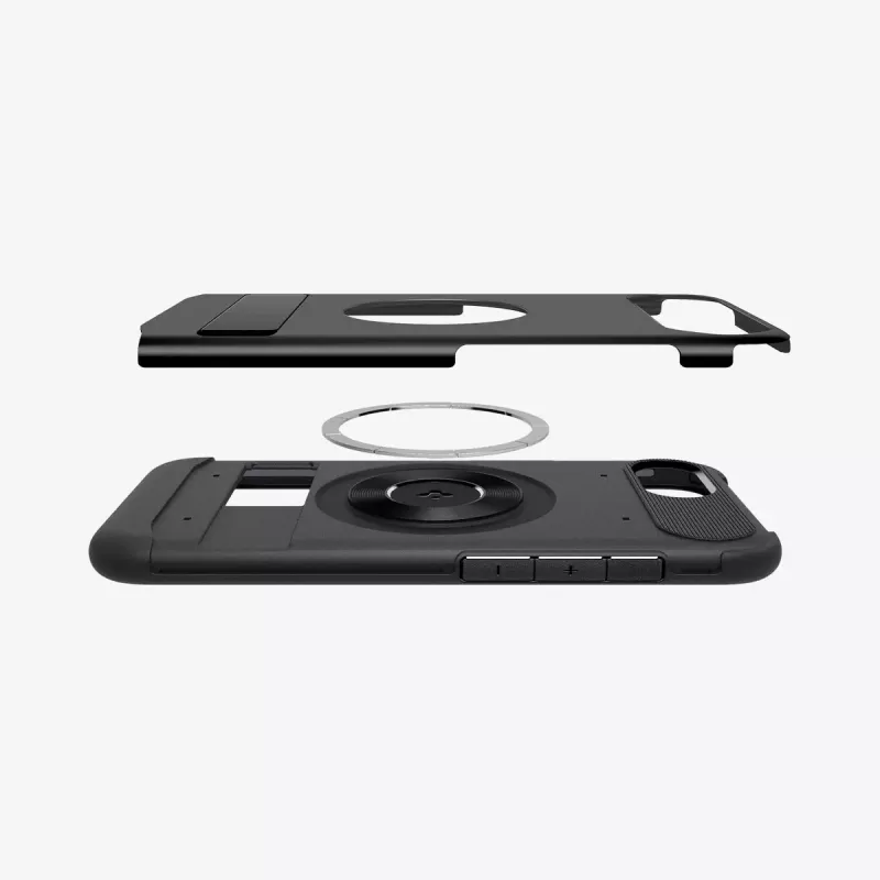Spigen plonas Armor iPhone 16e dėklas juodas