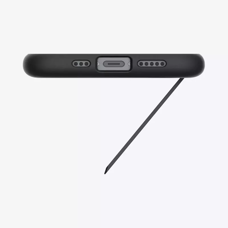 Spigen plonas Armor iPhone 16e dėklas juodas