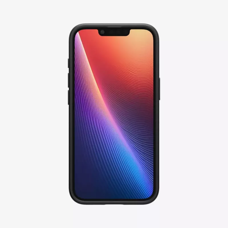 Cover Spigen Liquid Air iPhone 16e dėklas matinės juodos spalvos