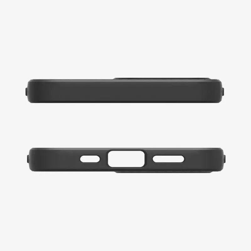 Cover Spigen Liquid Air iPhone 16e dėklas matinės juodos spalvos