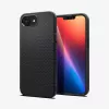 Cover Spigen Liquid Air iPhone 16e dėklas matinės juodos spalvos