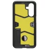 Apsauginis telefono dėklas Spigen Tough Armor, skirtas Samsung Galaxy A36 5G — dvisluoksnis, juodas
