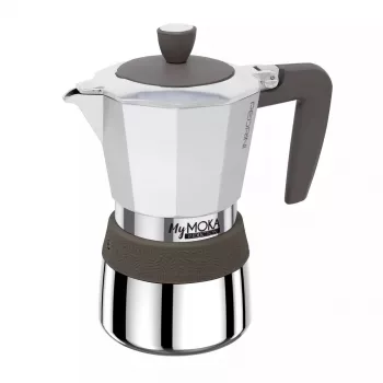 Moka puodas Pedrini MyMoka induction rudas nerūdijantis plienas