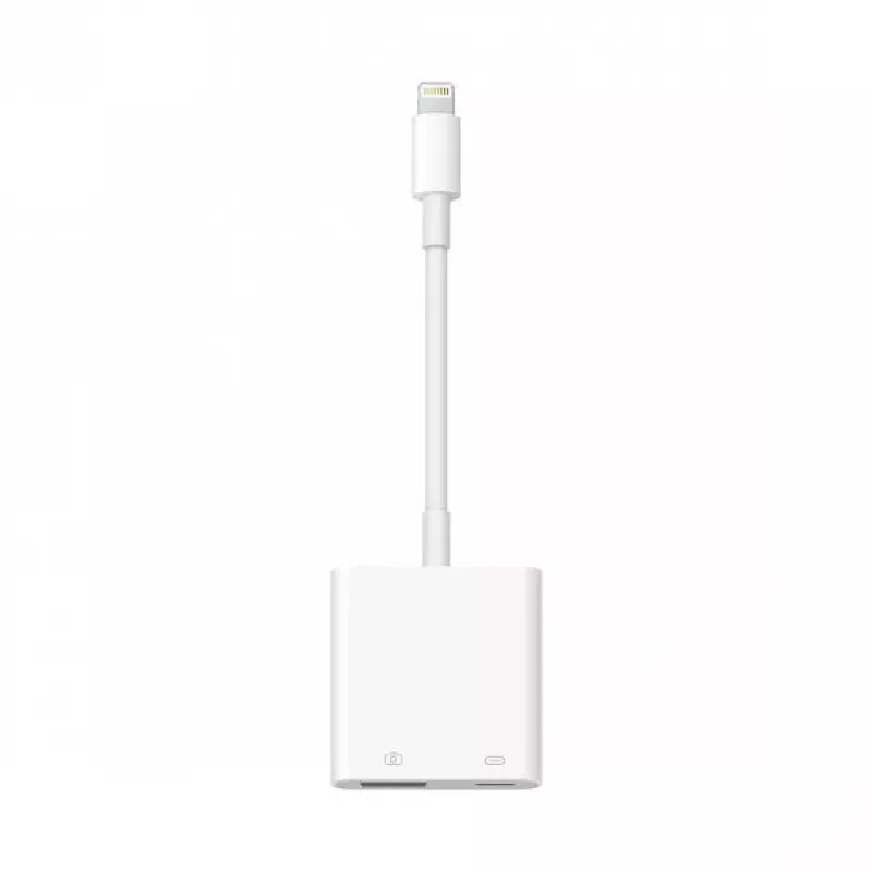 Apple Lightning į USB 3 kameros adapterio laidas — Baltas, USB 3.2 Gen 1