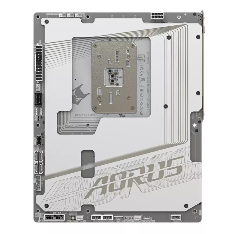 Pagrindinė plokštė GIGABYTE B650E AORUS STEALTH ICE, AMD B650E, lizdas AM5, ATX