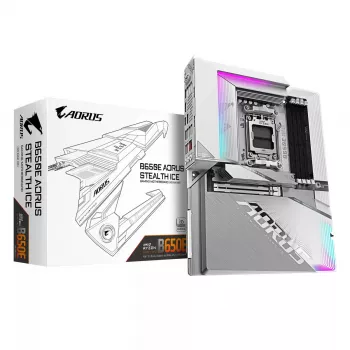 Pagrindinė plokštė GIGABYTE B650E AORUS STEALTH ICE, AMD B650E, lizdas AM5, ATX