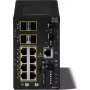 Pramoninis eterneto komutatorius Cisco IE3100 Rugged Series, valdomas, 8 x 10/100/1000 + 4 x Gigabito SFP, montuojamas ant DIN bėgio
