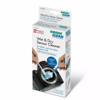 Šlapias/sausas valymo rinkinys jutikliui green clean SC-6060 — pilno kadro, 1x4 konfigūracija