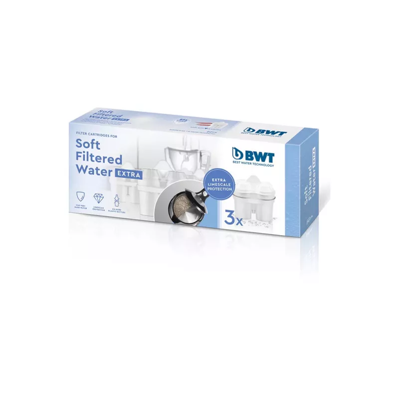 Vandens filtras čiaupui BWT 814873 120 L baltas 3 kasetės