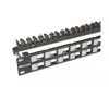Patch Panel 1U Wirewin WKS PANEL 24 Juoda