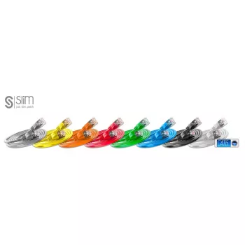 Tinklo laidas plonas Patchcords plonas Light STP 0,5 m Cat6 U/FTP