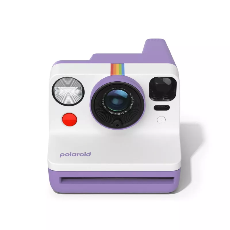 Polaroid Now Instant Camera Generation 3 Purple Auto Focus 0.4-1.3m