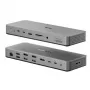 Nešiojamojo kompiuterio dokas / prievadų replikatorius ALOGIC TB4DU4 — laidinis Thunderbolt, 96W, SD/MicroSD skaitytuvas, 3,5 mm, aliuminis/ABS