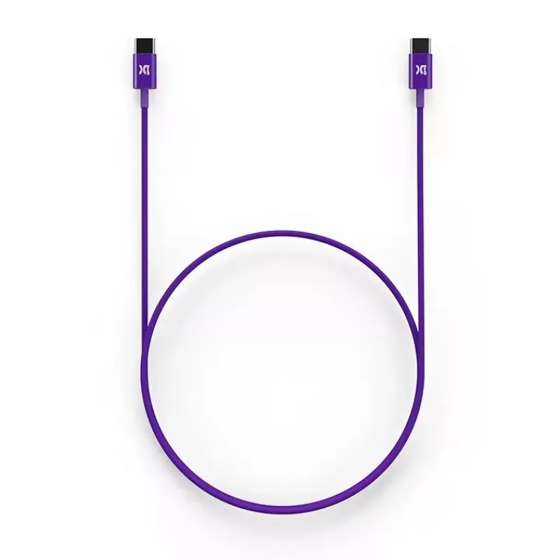USB-C duomenų kabelis 1 m, espresso Displays Purple — modelis 900-00031
