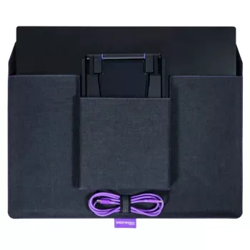 Dėklas, skirtas „espresso Displays Pro 17“ — nailonas/elastanas/mikropluoštas, tinka 15 colių, 480 g