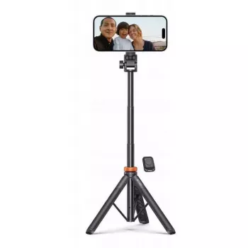Selfie lazda tripodas Tech‑Protect L035 — reguliuojamas aukštis, lengvas nešiojamas laikiklis