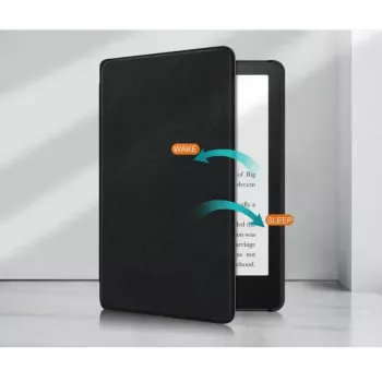 Apsauginis išmanusis dėklas Tech-Protect, skirtas „Kindle Paperwhite V 5 Signature Edition“ – juodas
