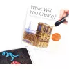 Projektų knyga, skirta 3DOODLER Create (3DR2BK) — 3D piešimo projektų vadovas ir šablonai