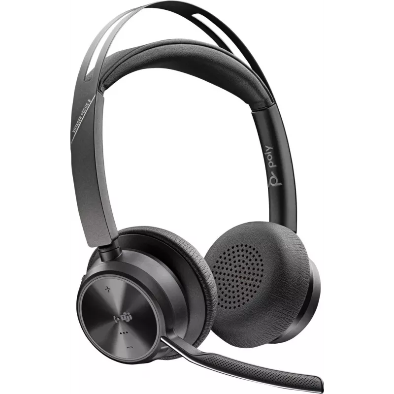 Poly Voyager Focus 2 Microsoft Teams sertifikuotos USB-A ausinės