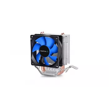 DeepCool ICE EDGE MINI FS V2.0 procesoriaus oro aušintuvas 8 cm juoda, mėlyna, sidabrinė 1 vnt.