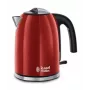 Russell Hobbs 20412-70 elektrinis virdulys 1,7 l, juodas, raudonas, nerūdijantis plienas