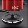 Russell Hobbs 20412-70 elektrinis virdulys 1,7 l, juodas, raudonas, nerūdijantis plienas