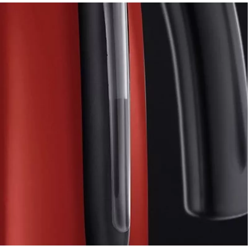 Russell Hobbs 20412-70 elektrinis virdulys 1,7 l, juodas, raudonas, nerūdijantis plienas