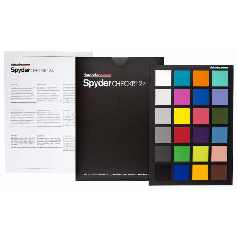 Datacolor SpyderCheckr 24 - universalus spalvų kalibravimo taikinys MINI 24 laukeliai