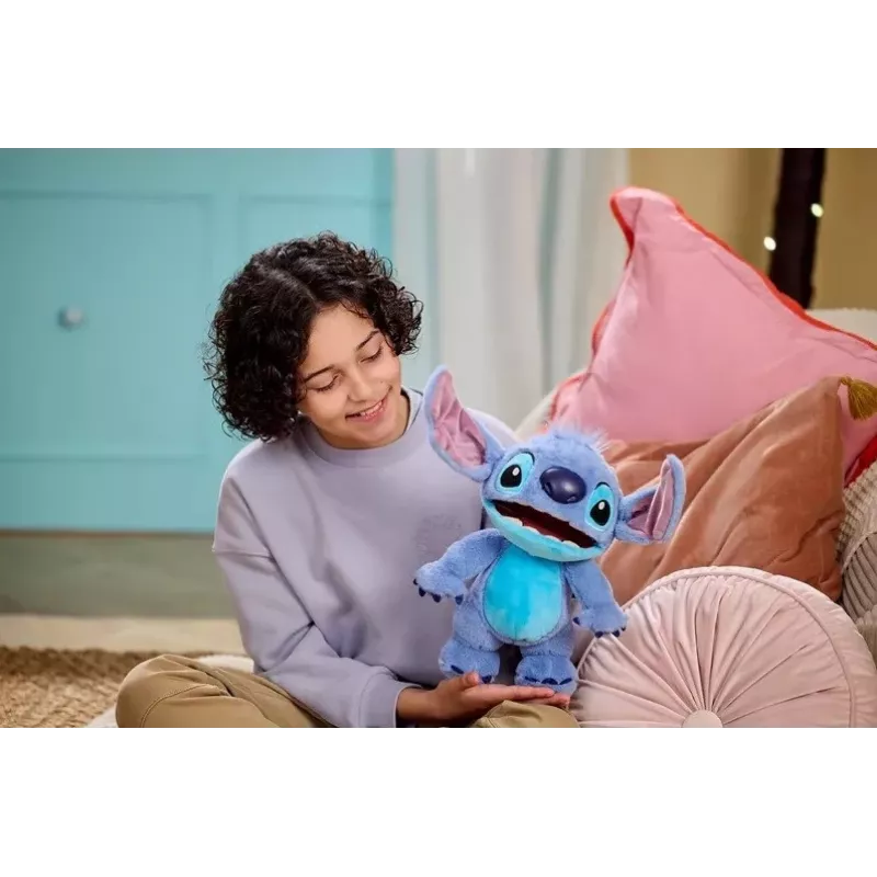 Interaktyvus talismanas Wow! Stuff Disney Real FX Chatty Stitch lėlė (DIS-1025-01)
