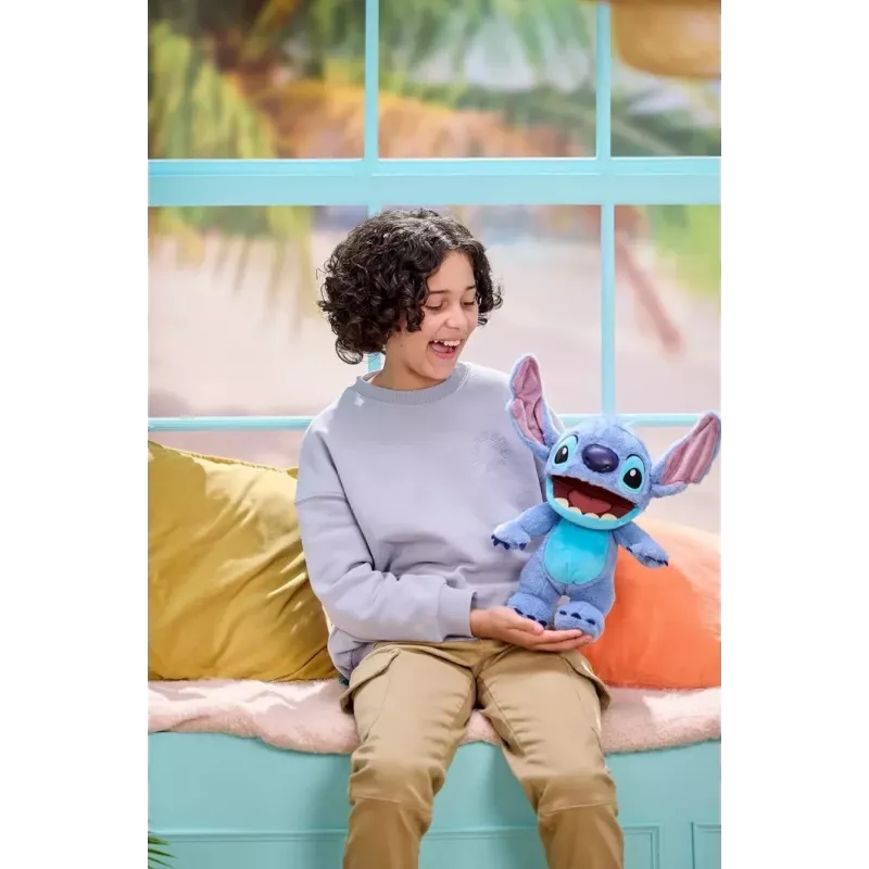 Interaktyvus talismanas Wow! Stuff Disney Real FX Chatty Stitch lėlė (DIS-1025-01)