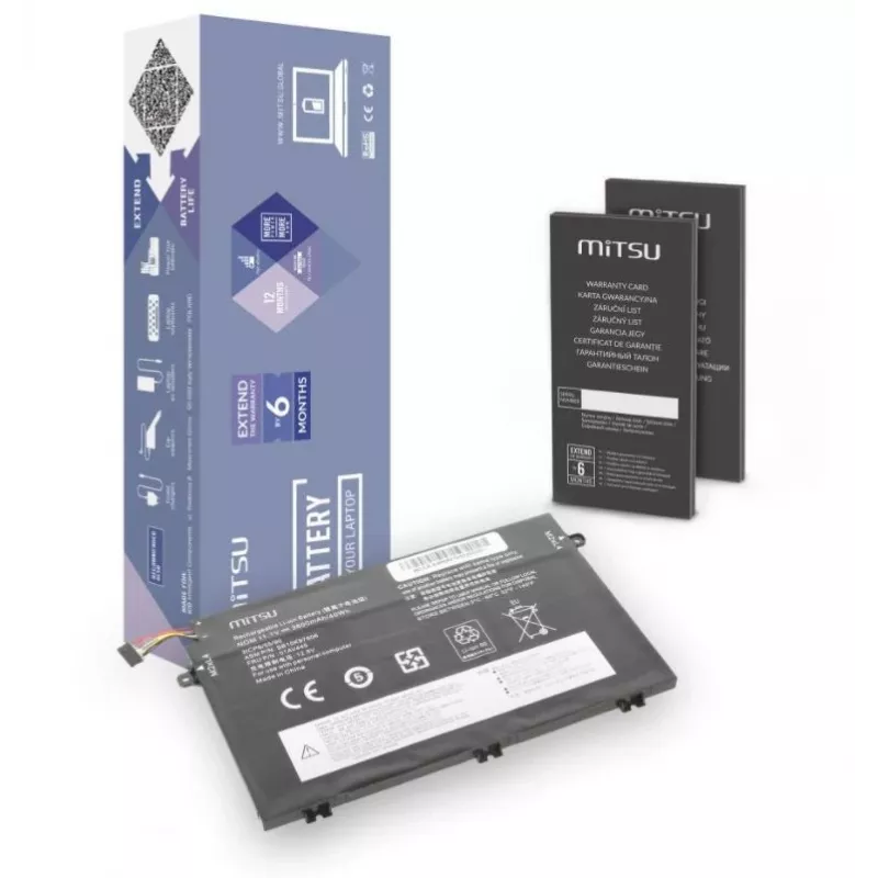 Mitsu LENOVO BC/LE-E480 3600mAh(40Wh)11,1V