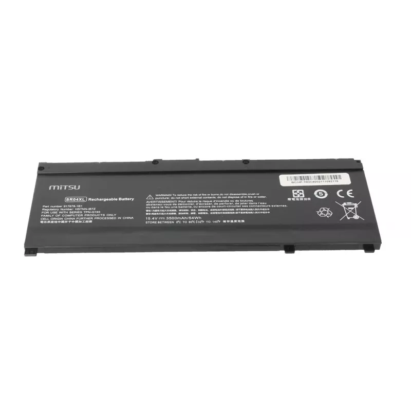 Mitsu, skirta HP Omen 15-DC 3500mAh(54Wh) 15.4V