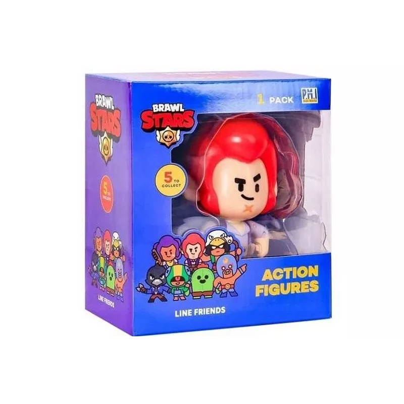 BRAWL STARS S1 VEIKSMŲ FIGŪRĖLĖS 11cm - COLT