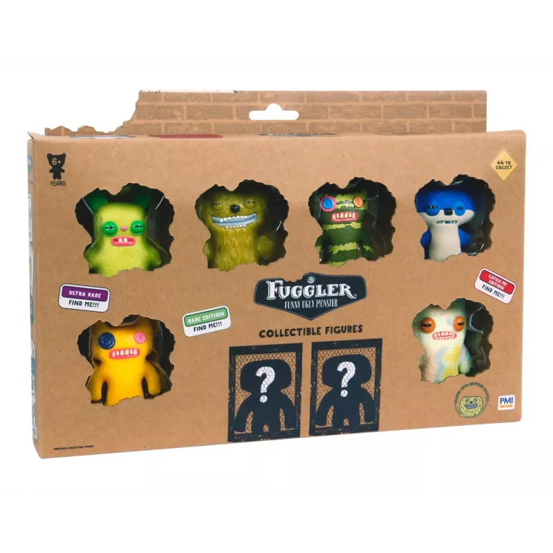 Fuggler S1 Collectible figūrėlės -8 pakuotė prabangi dėžutė E