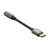 Baseus L54 garso adapteris USB-C + mini lizdas 3,5 mm (juoda+pilka)