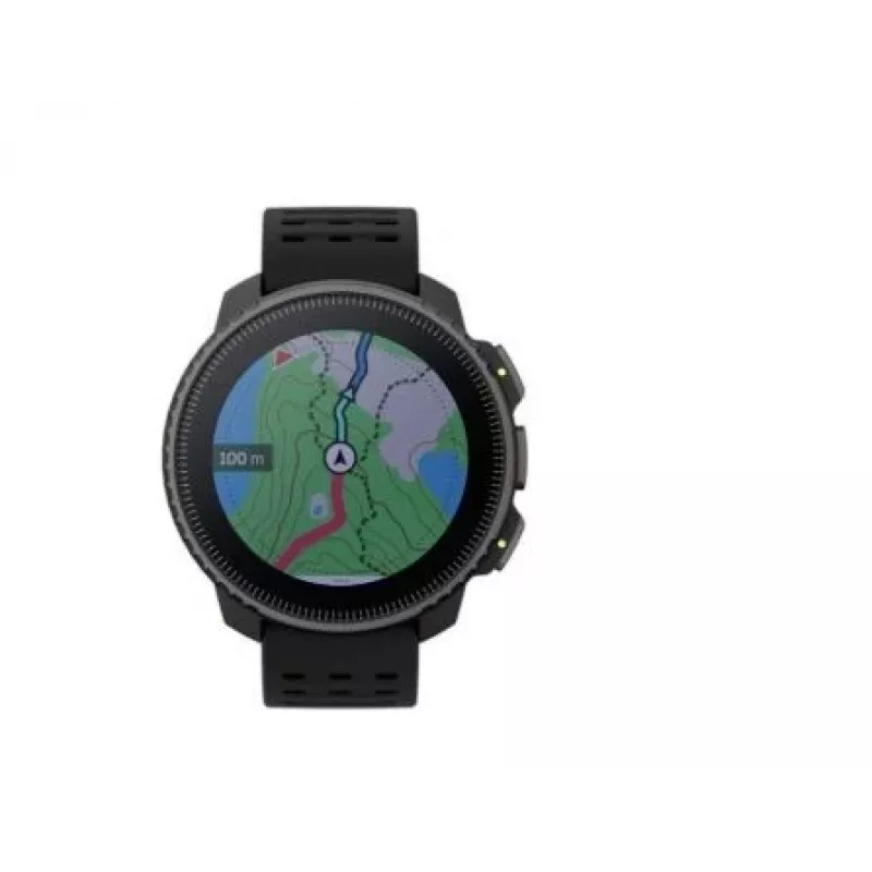 Suunto SS050862000 išmanusis laikrodis / sportinis laikrodis 3,56 cm (1,4 col.) Taškinė matrica 49 mm 280 x 280 taškų Jutiklinis ekranas Juoda GPS (palydovinis)