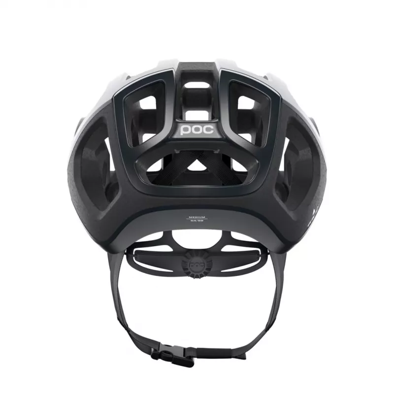 POC VENTRAL LITE reguliuojamas dviračio šalmas, dydis M 54-59 cm, juodas