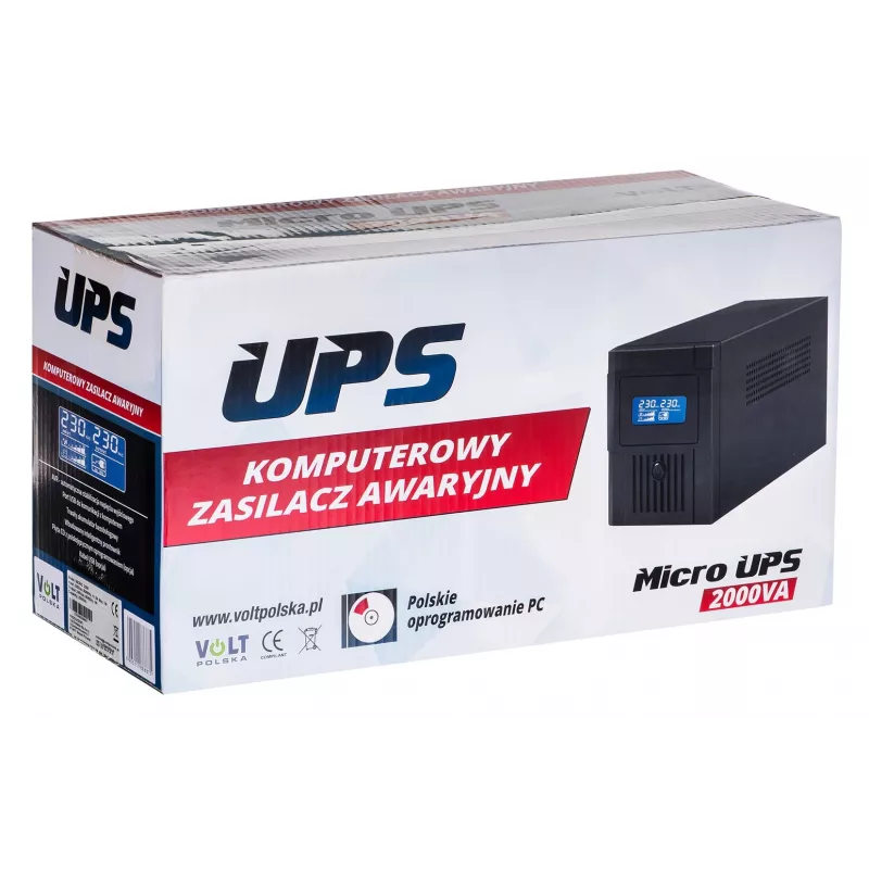 Nenutrūkstamo maitinimo šaltinis Volt Polska Micro 2000VA 1200W
